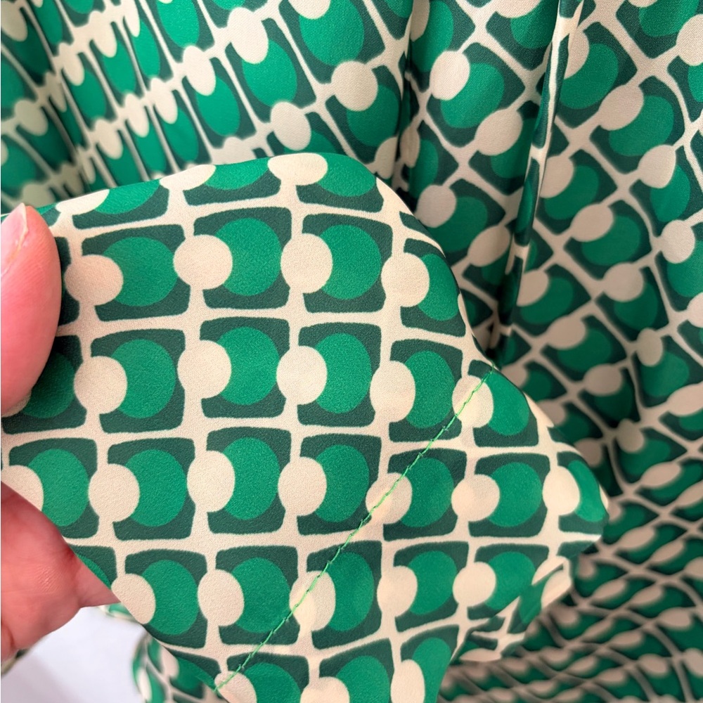 Lost + Wander Green Patterned Pants - image 8